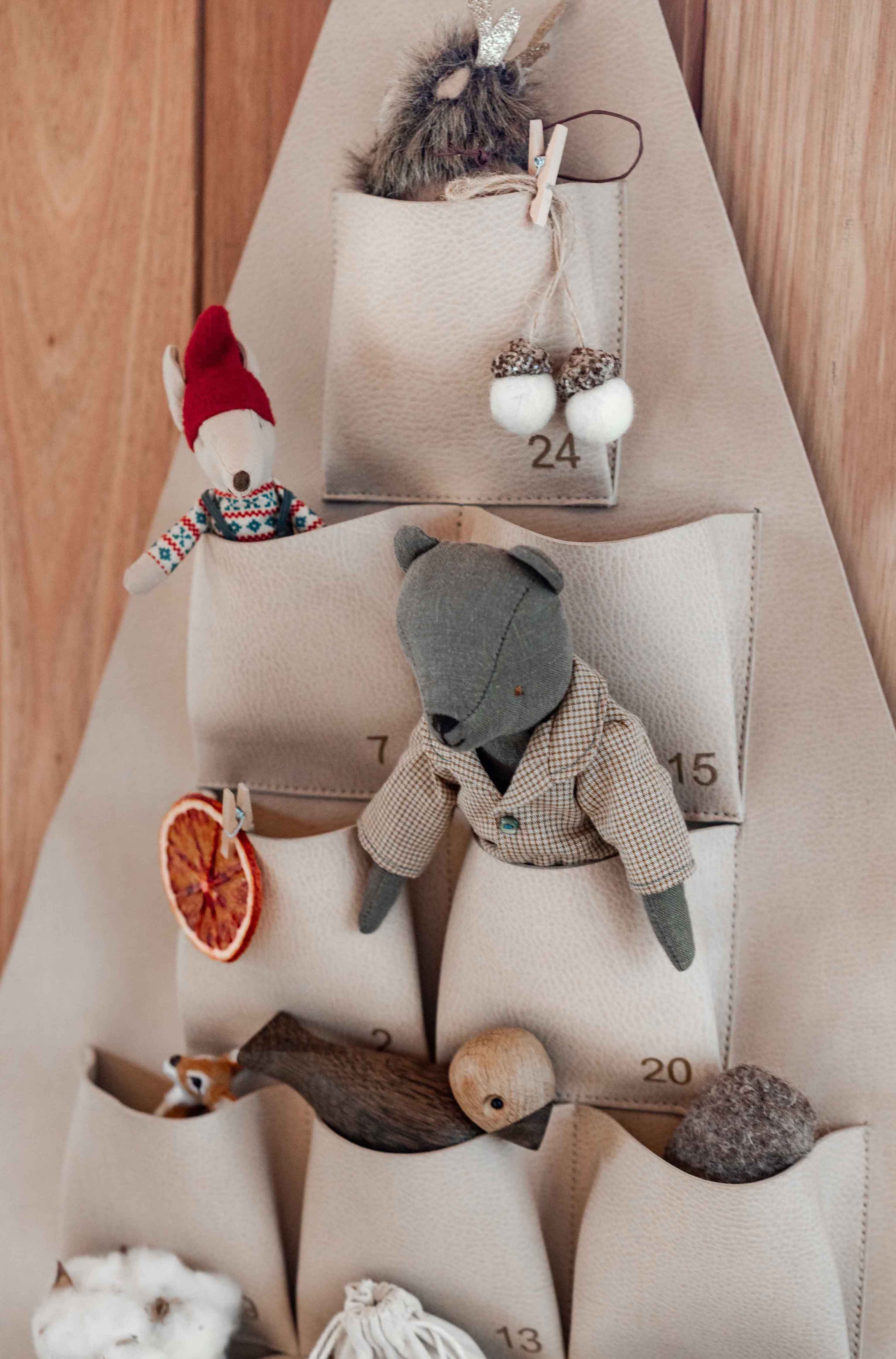 Tree Advent Calendar Natural