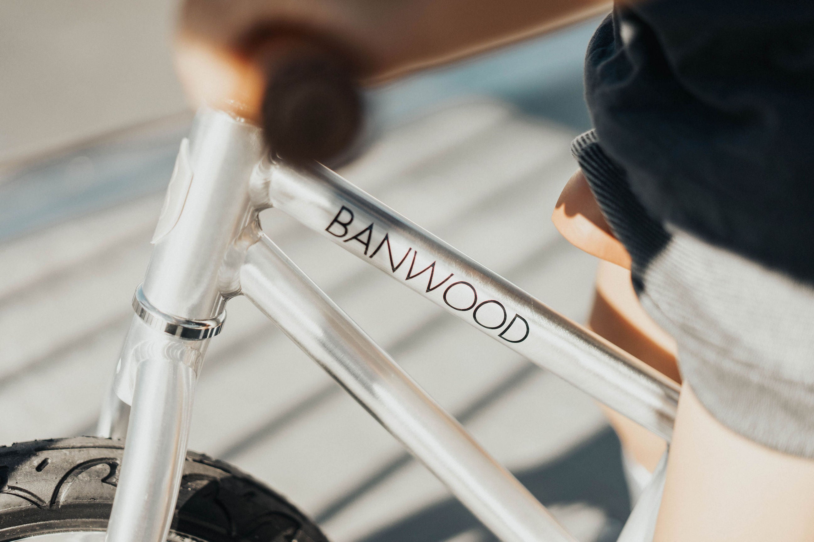 Banwood First Go Balance Bike, Chrome