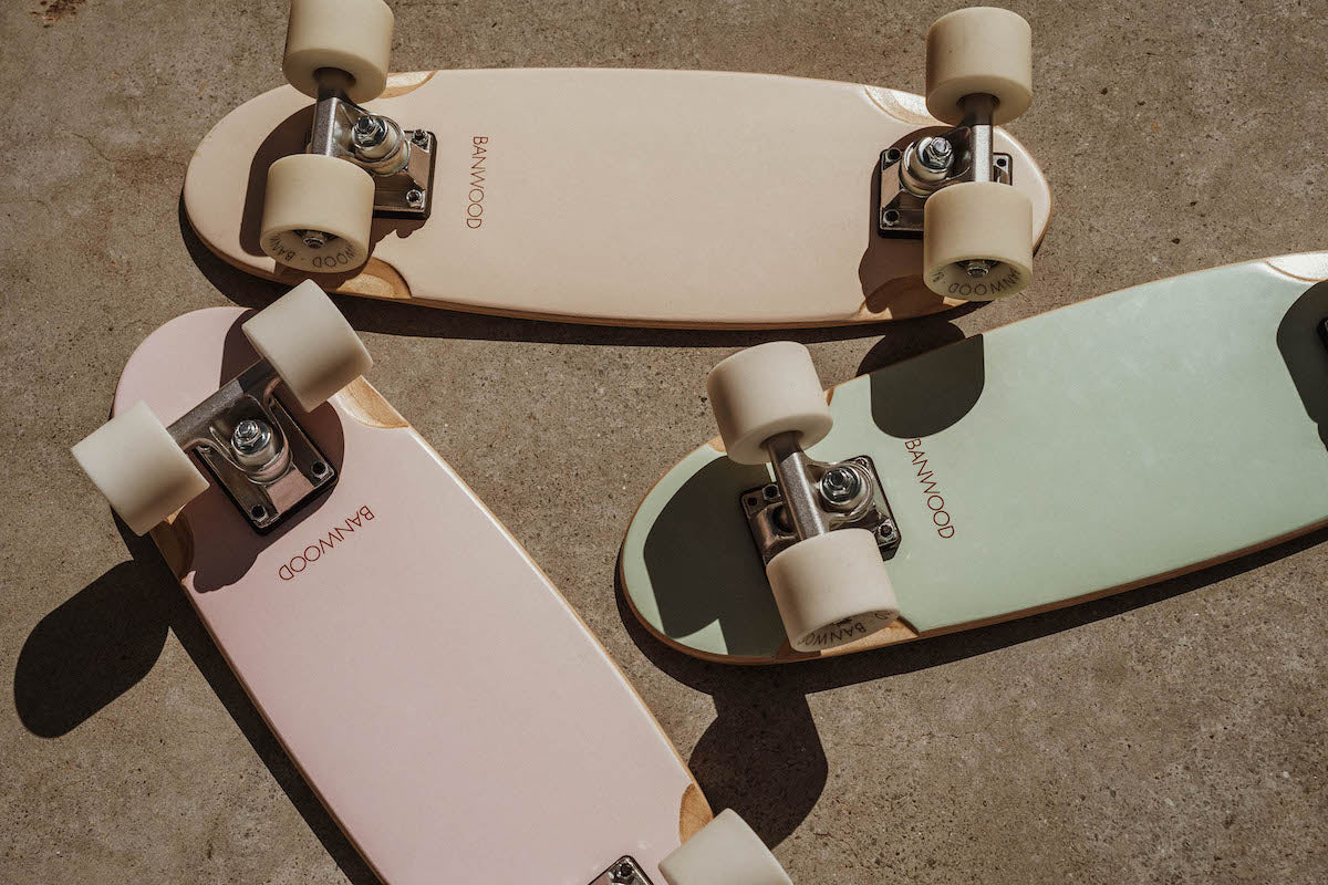 Banwood Skateboard Pink