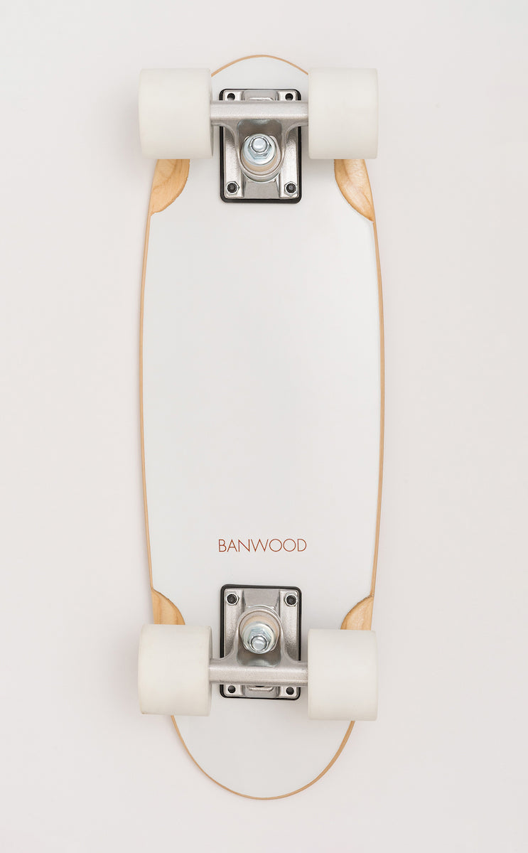 Banwood Skateboard White