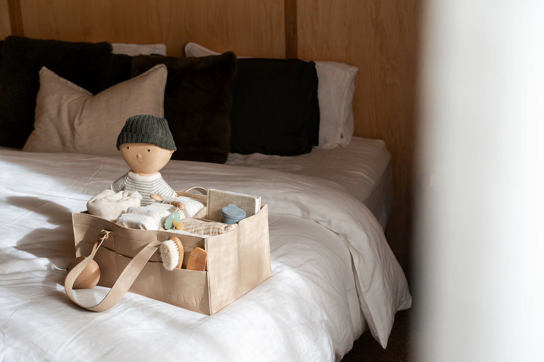 Storage Caddy Natural Baby Accessories Baisik