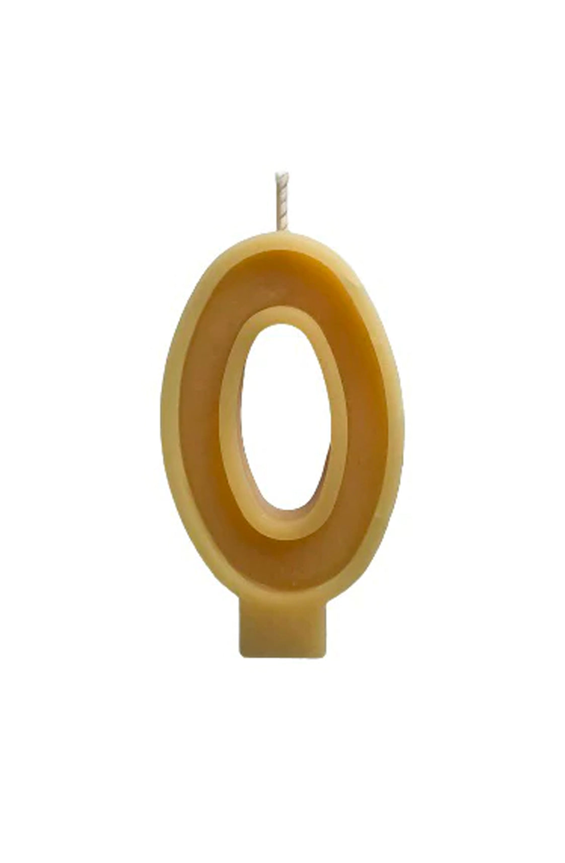 Australian Beeswax Number Candle, 0