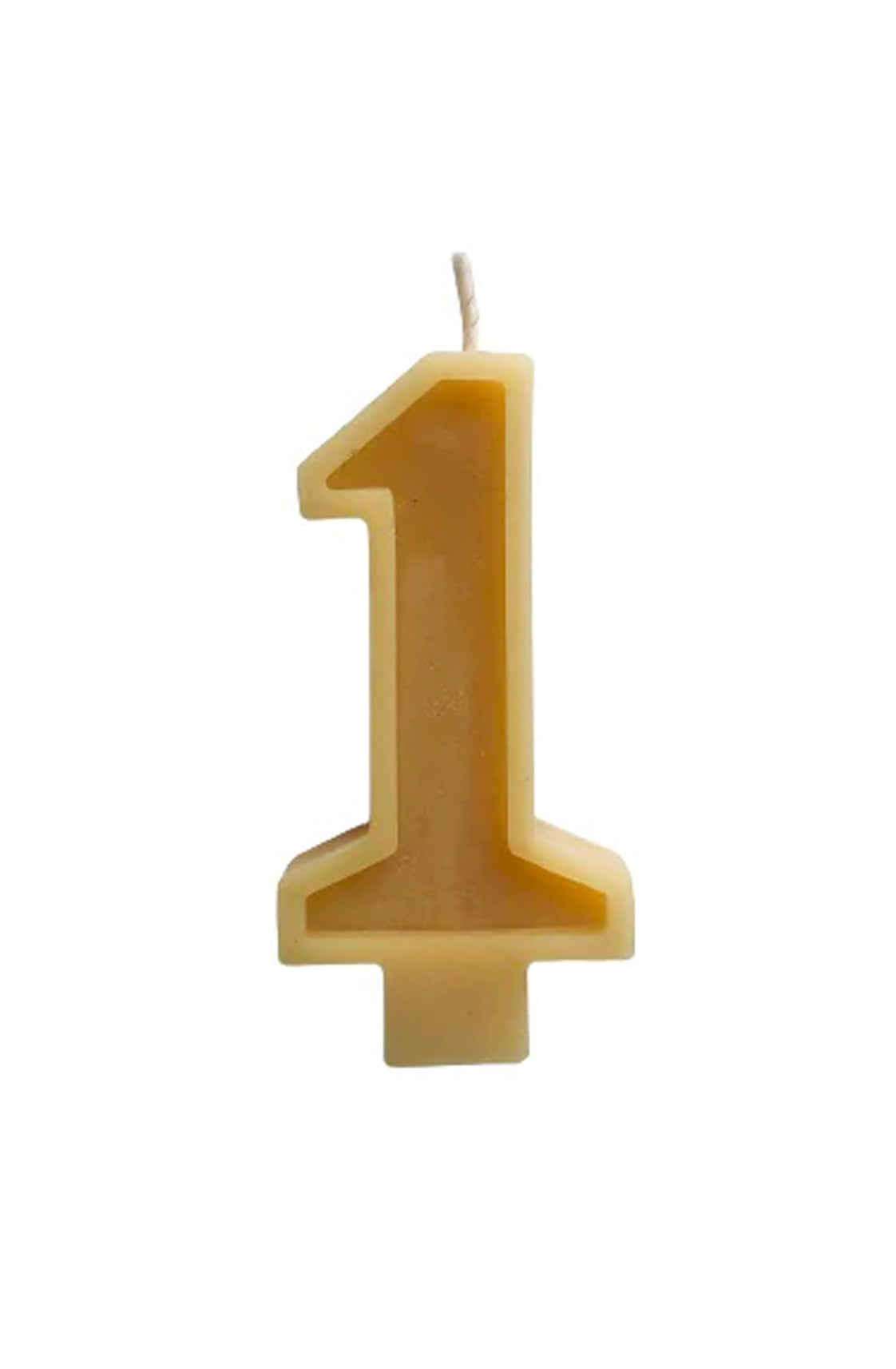 Australian Beeswax Number Candle, 1