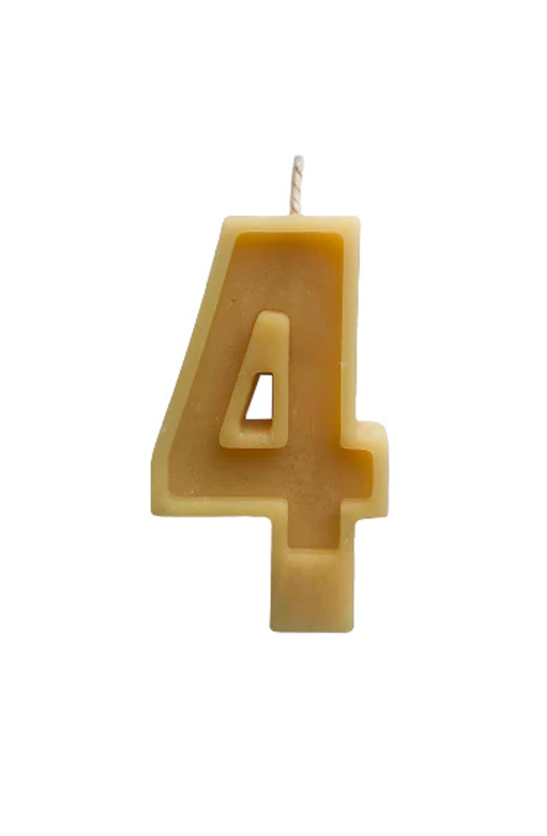 Australian Beeswax Number Candle, 4