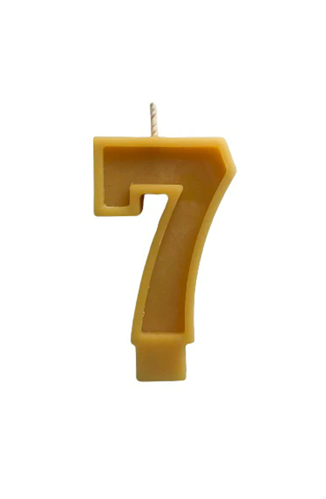 Australian Beeswax Number Candle, 7