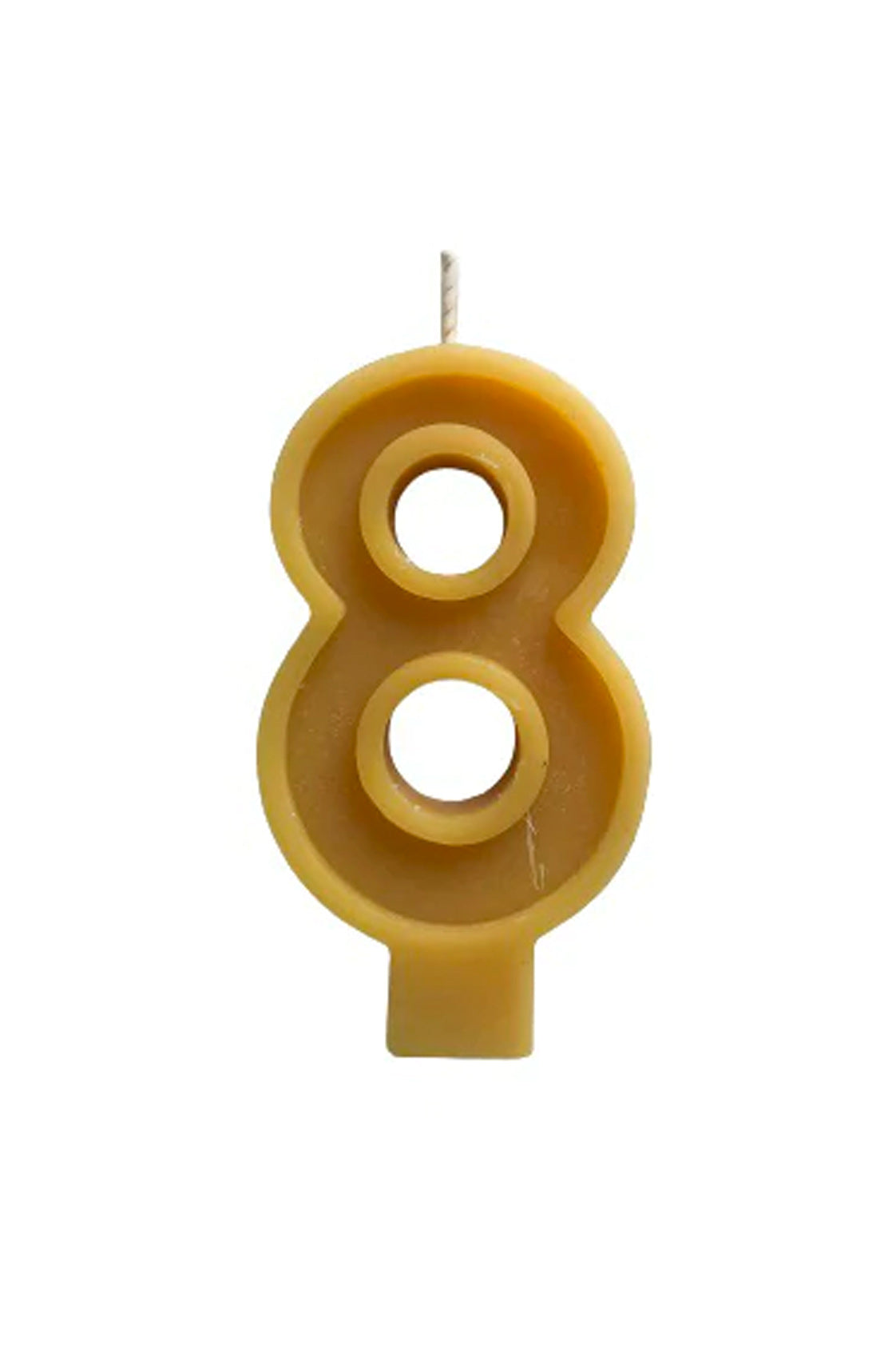 Australian Beeswax Number Candle, 8
