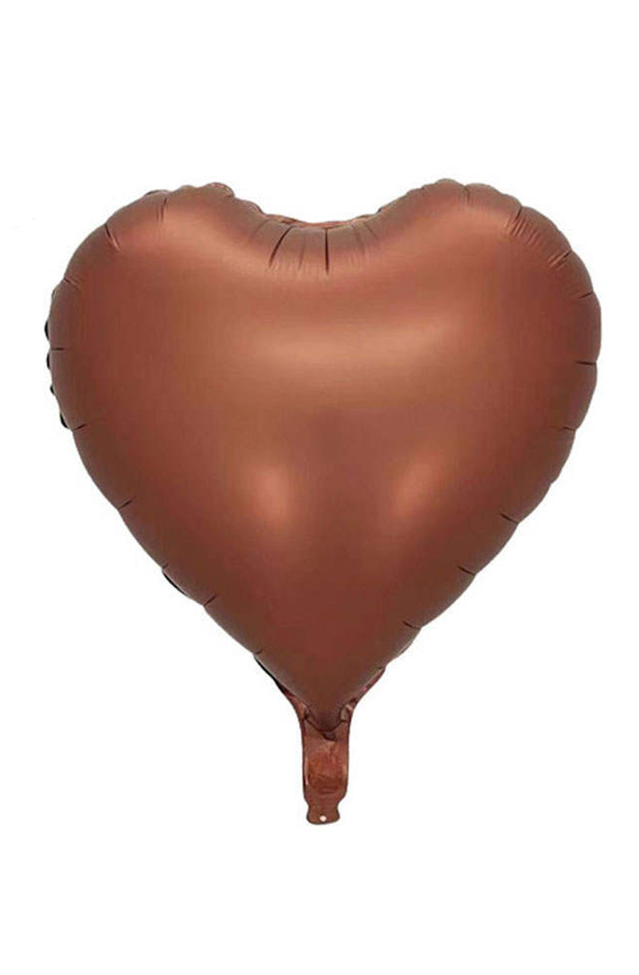 Matte Chocolate Heart Balloon 45cm