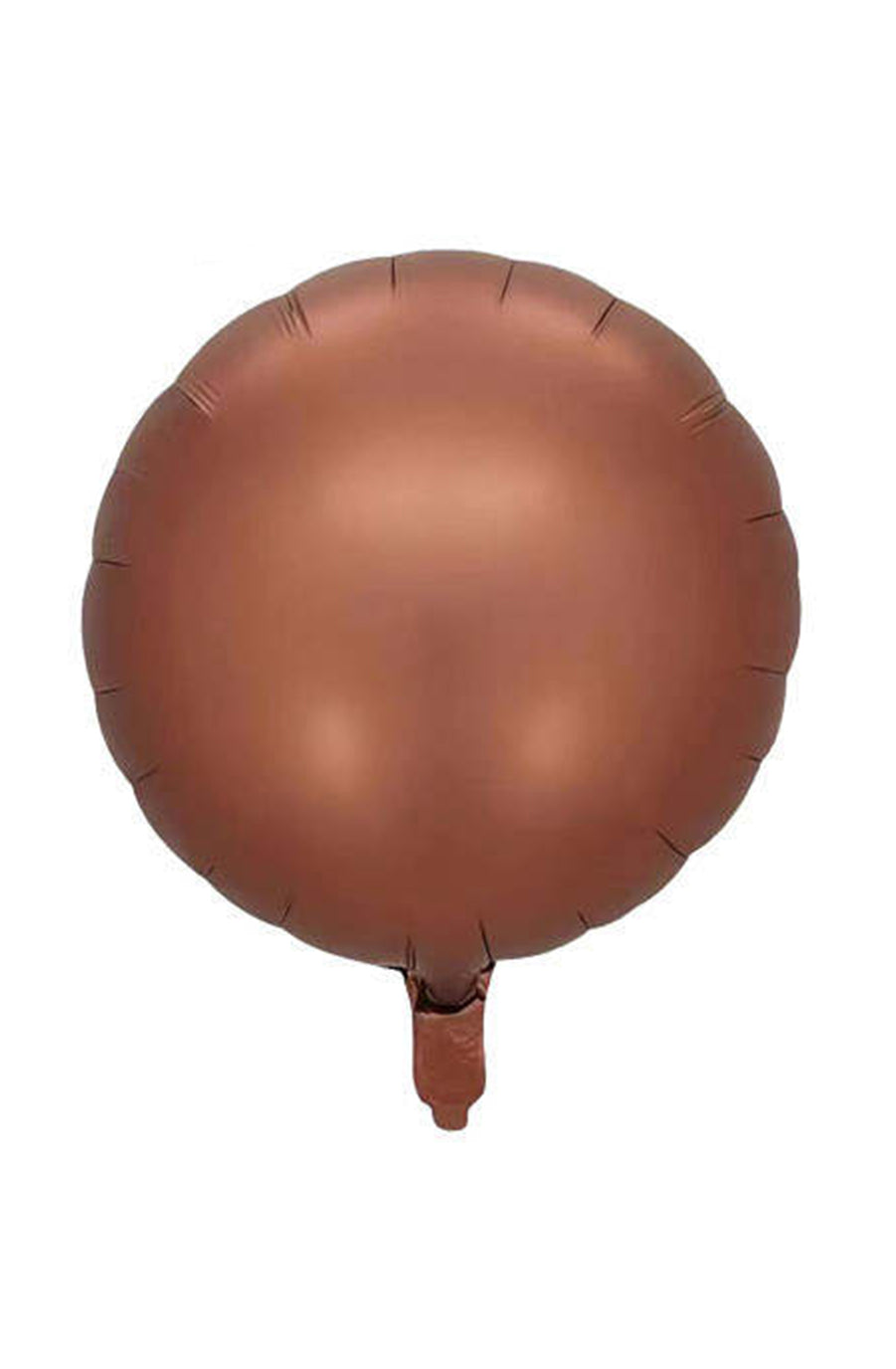 Matte Chocolate Round Balloon 45cm