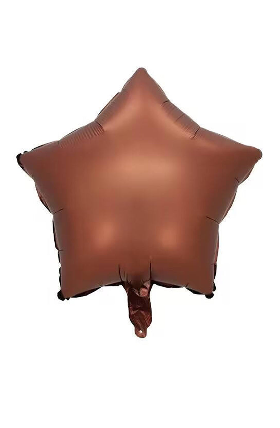 Matte Chocolate Star Balloon 45cm